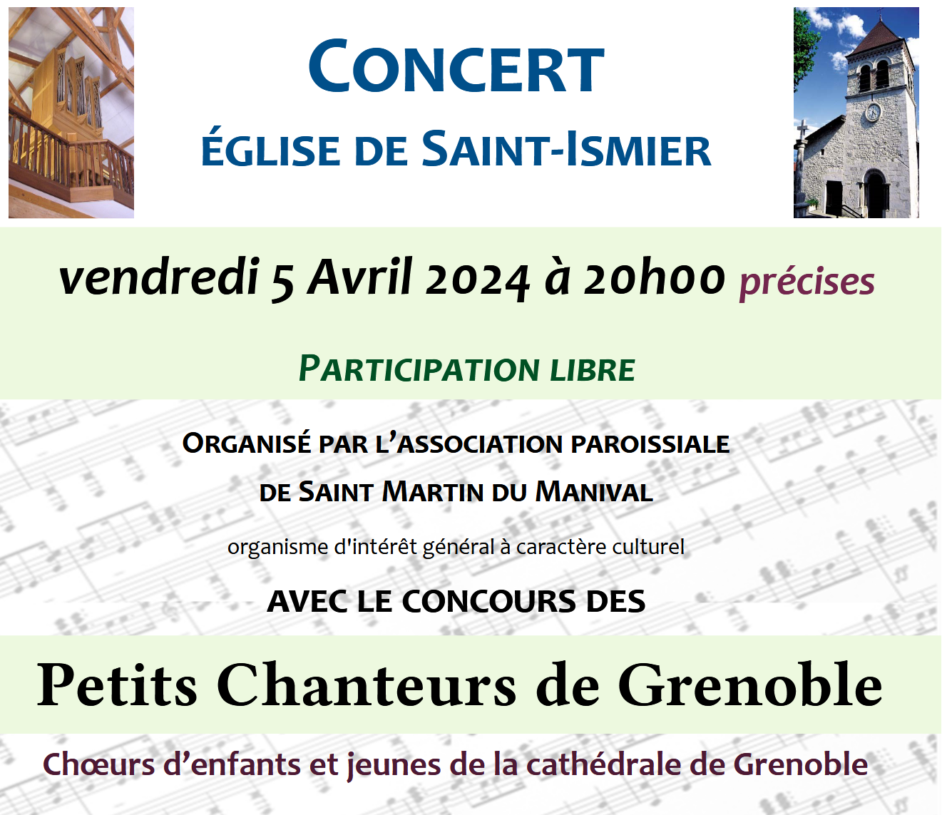 Concert à St Ismier
